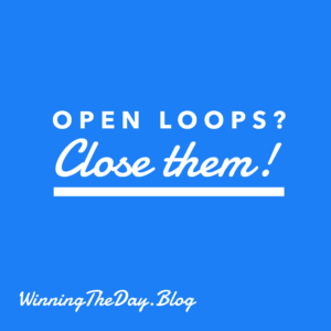 Open loops?