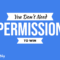 You Don't Need Permission to Win