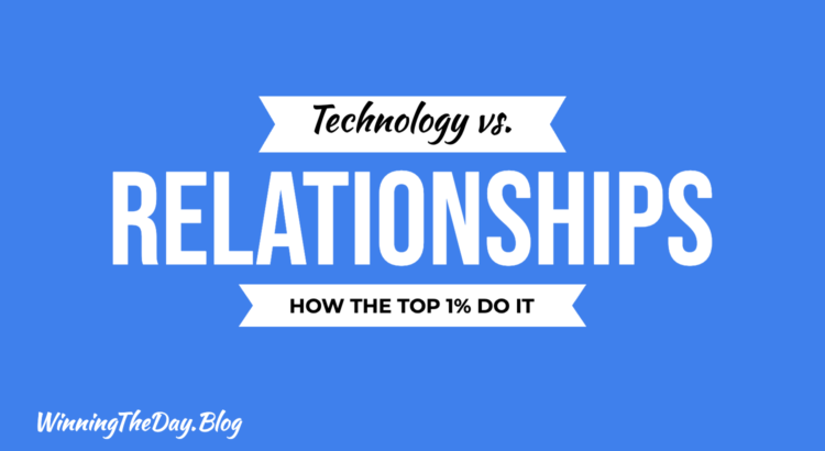 Technology vs. Relationships