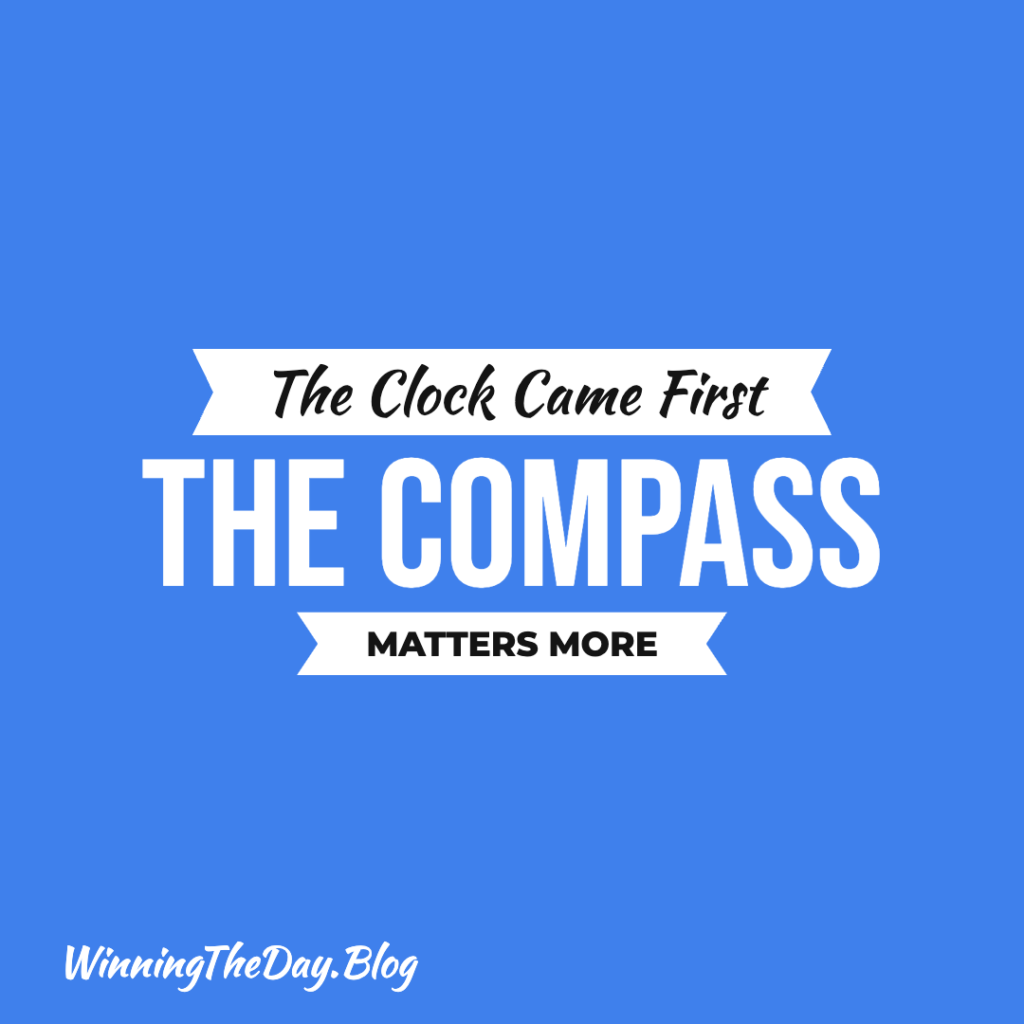 The Clock Came First. The Compass Matters More.