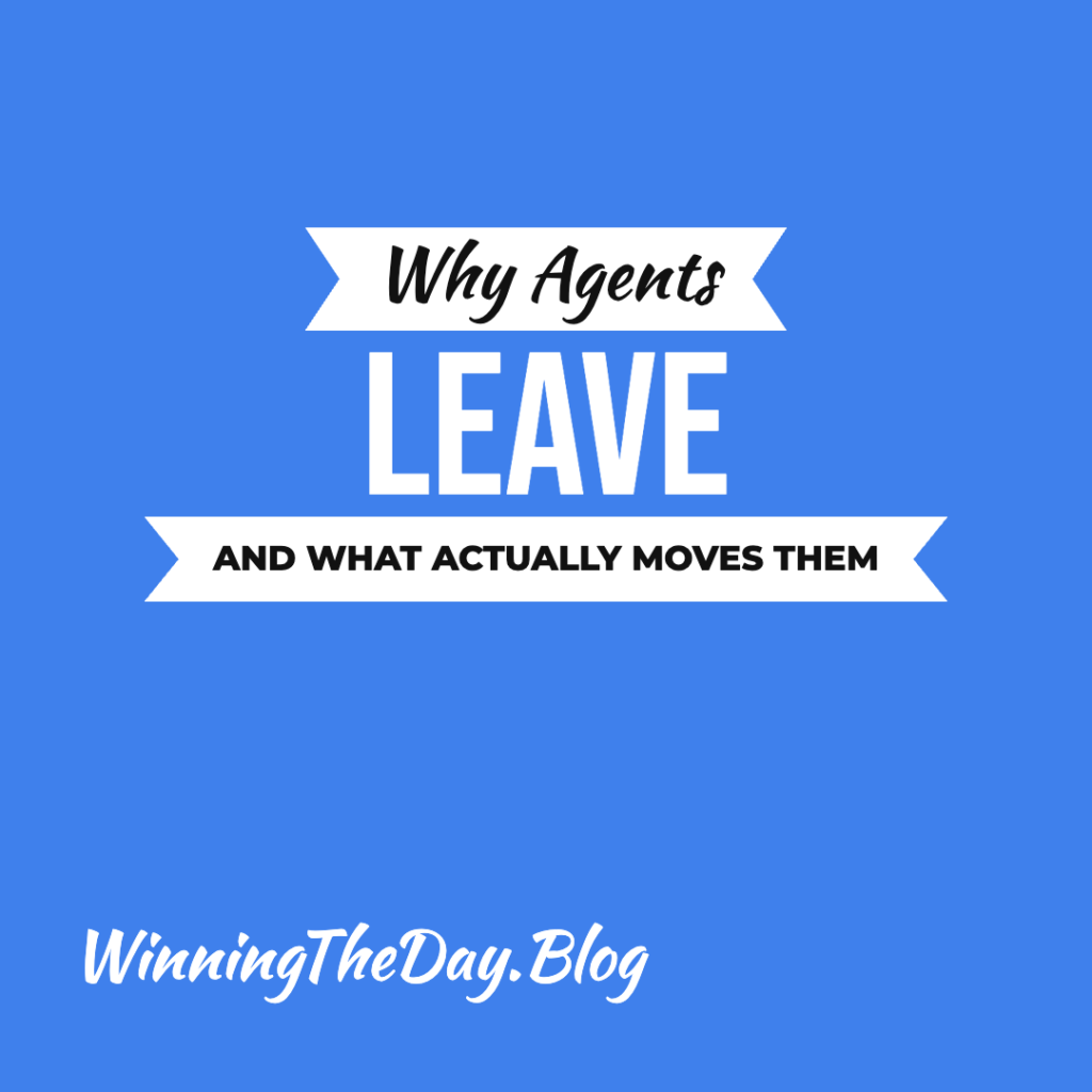 Why Real Estate Agents Leave Their Brokerage, and What Actually Moves Them
